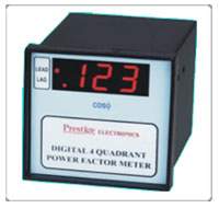 Digital 4 Quadrant Power Factor Meter